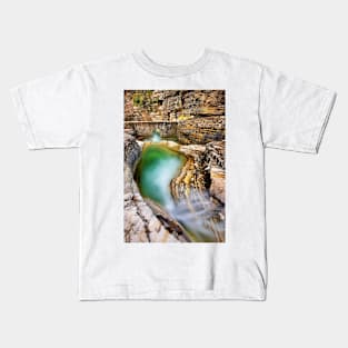 Natural pool in Zagori Kids T-Shirt